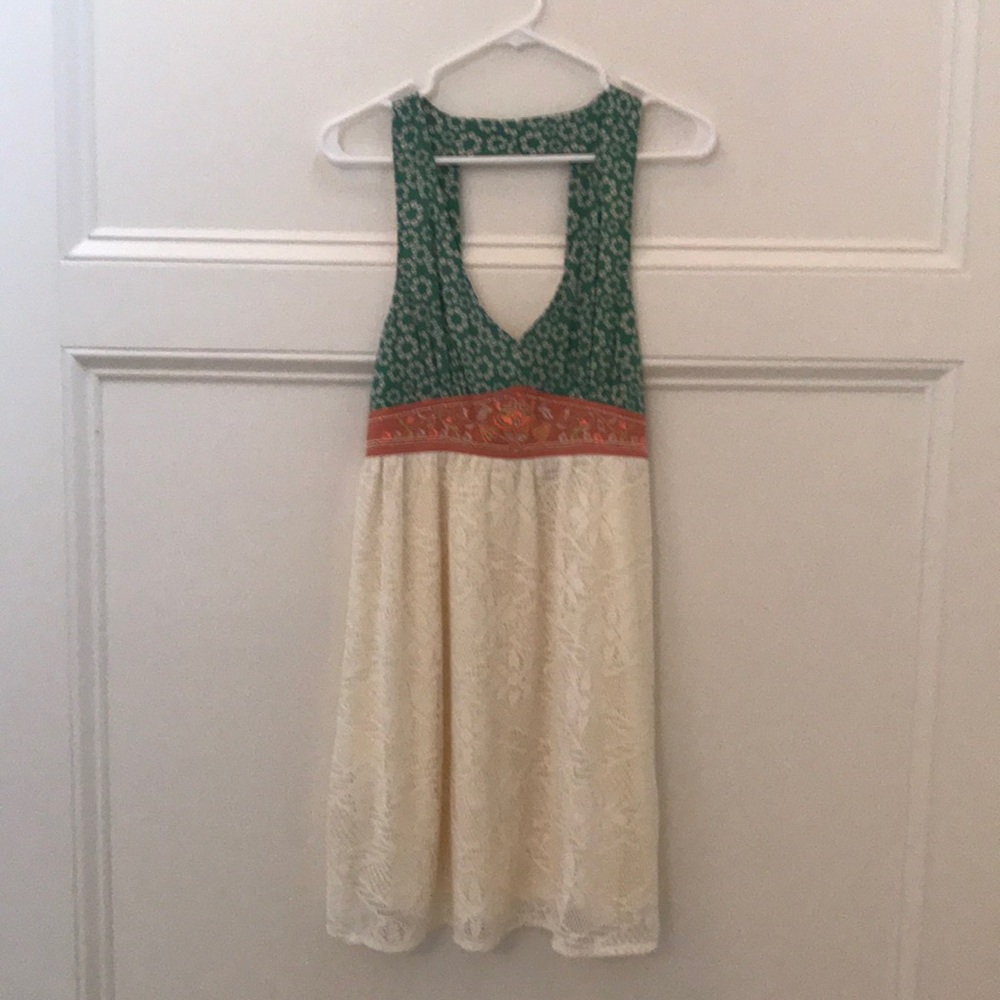Lace bottom dress